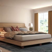 Benefits of a Platform Bed Frame in Bedroom Design