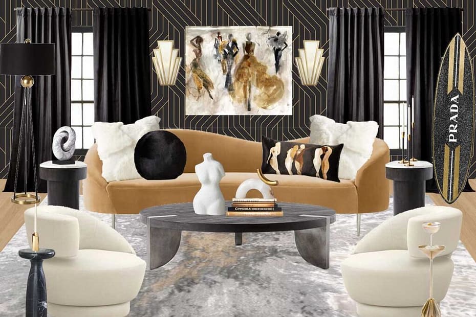Art Deco Glam: Incorporating Gilded Accents And Luxurious Fabrics into Your Bedroom